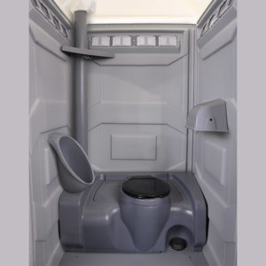 Regular Portable Toilet Interior